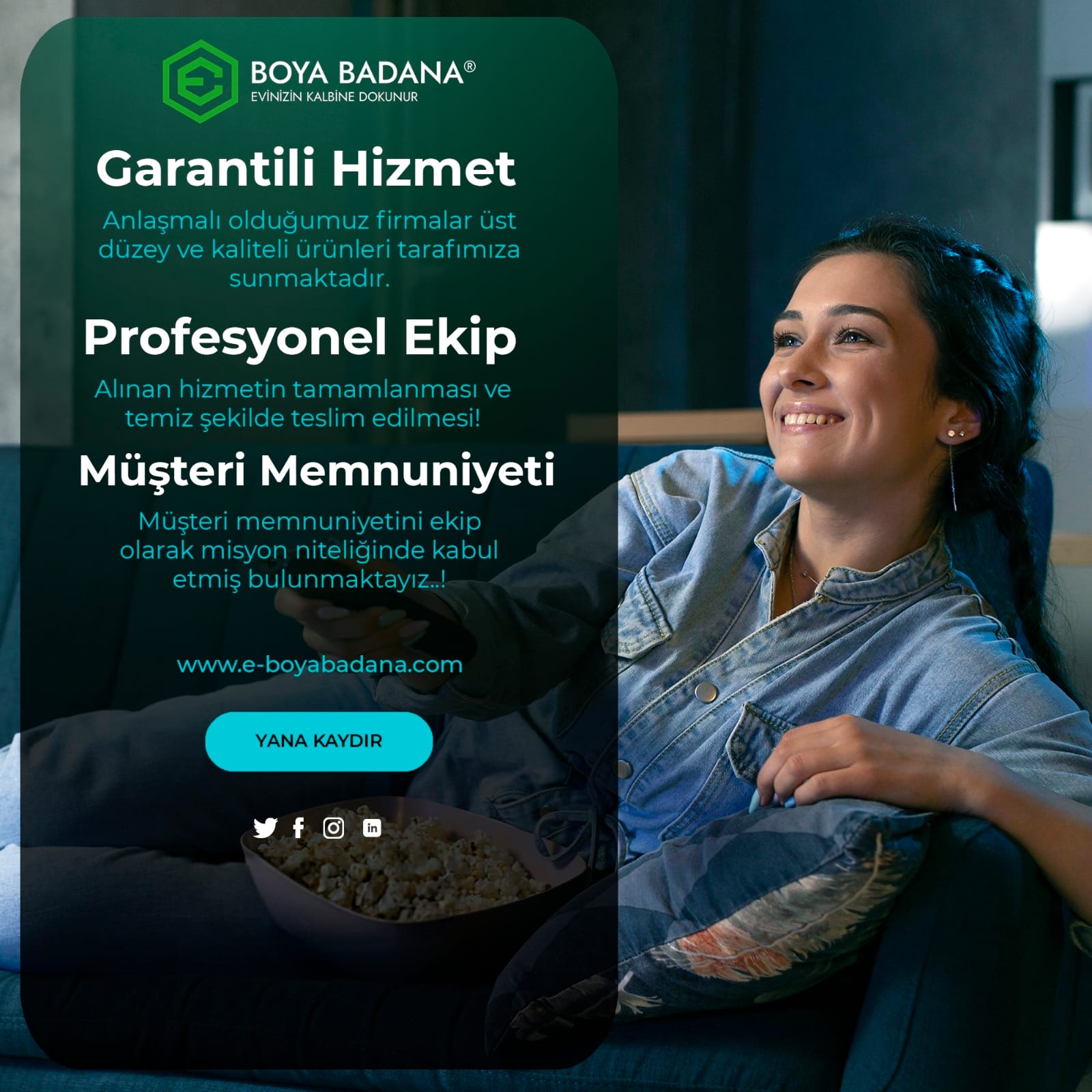 Ev dekorasyonunda en önemli adımlardan biri şüphesiz ki boya ve badana işlemleridir. 